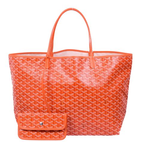 orange goyard bag|goyard st louis tote pm.